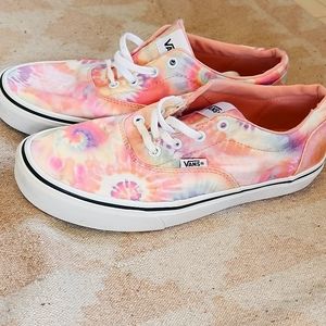 Vans Old Skool Pink Tie Dye shoes